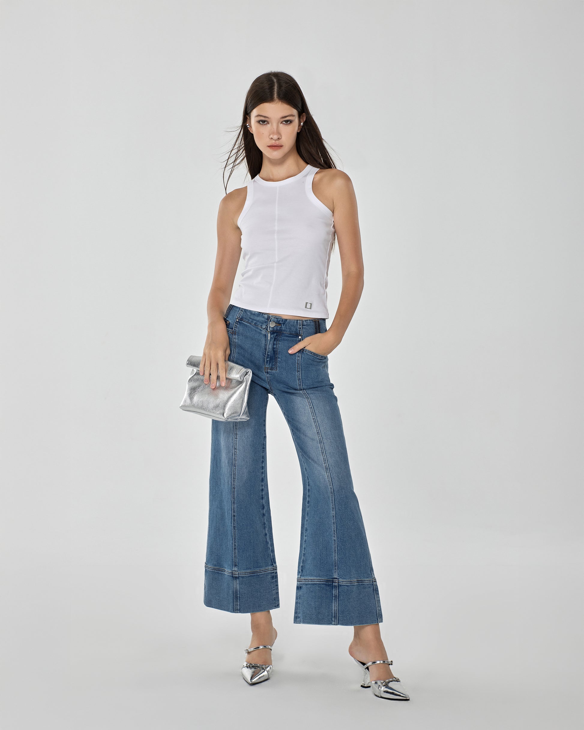 Juniper Deconstructive Long-Fiber Denim Jeans