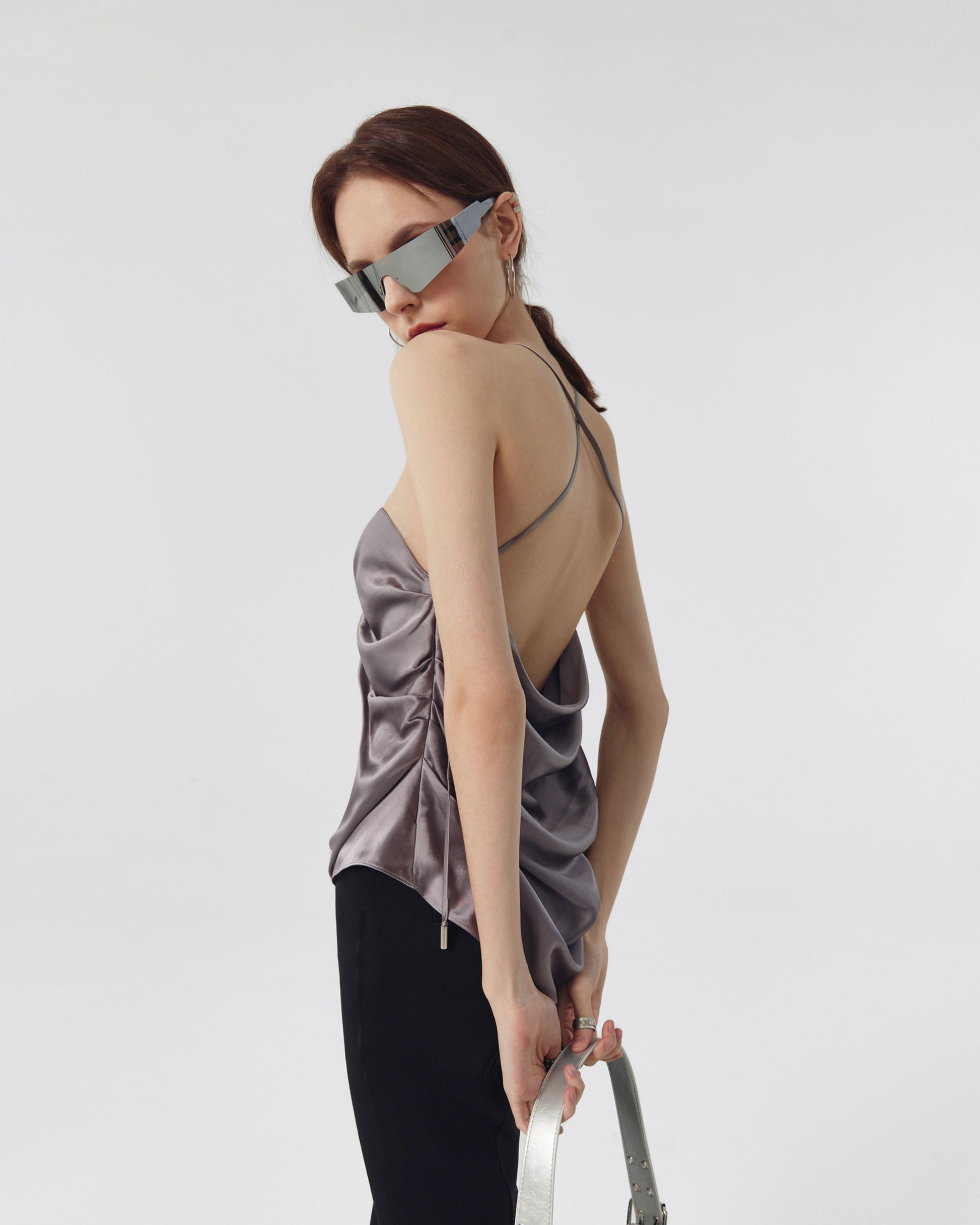 Aurora Open-Back Halter with U-Buckle