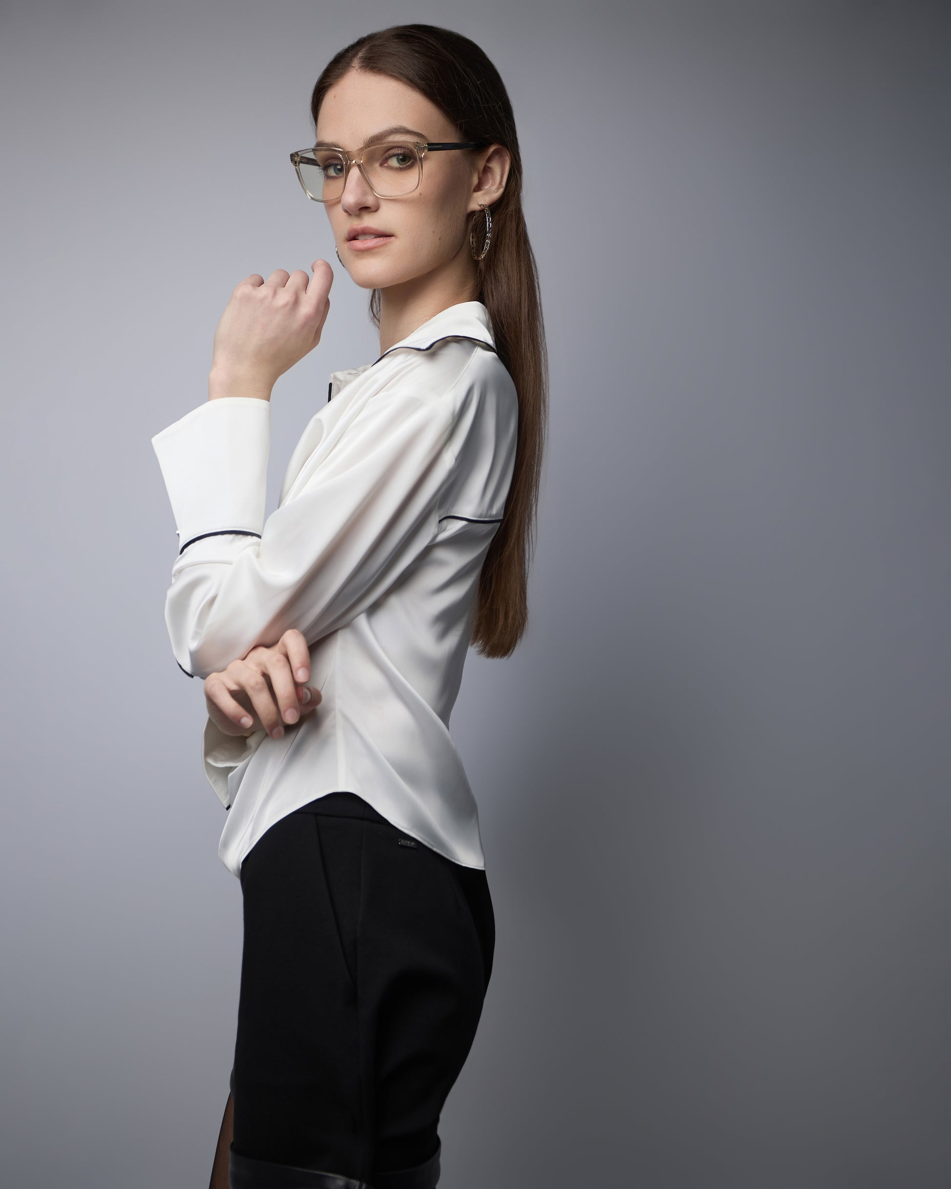 Selene Satin Shirt