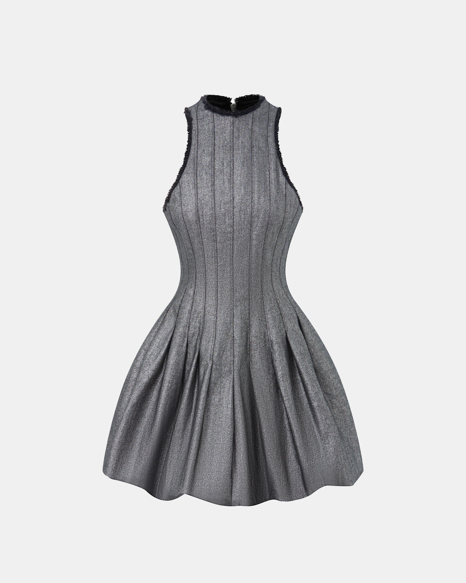 Mercury Metallic Silver Dress