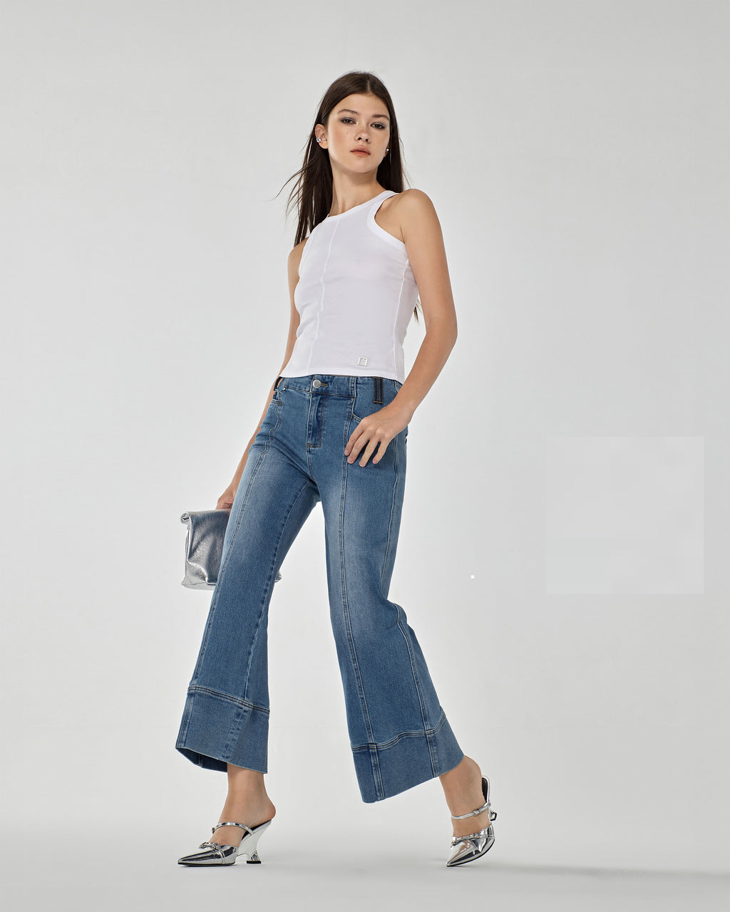 Juniper Deconstructive Long-Fiber Denim Jeans