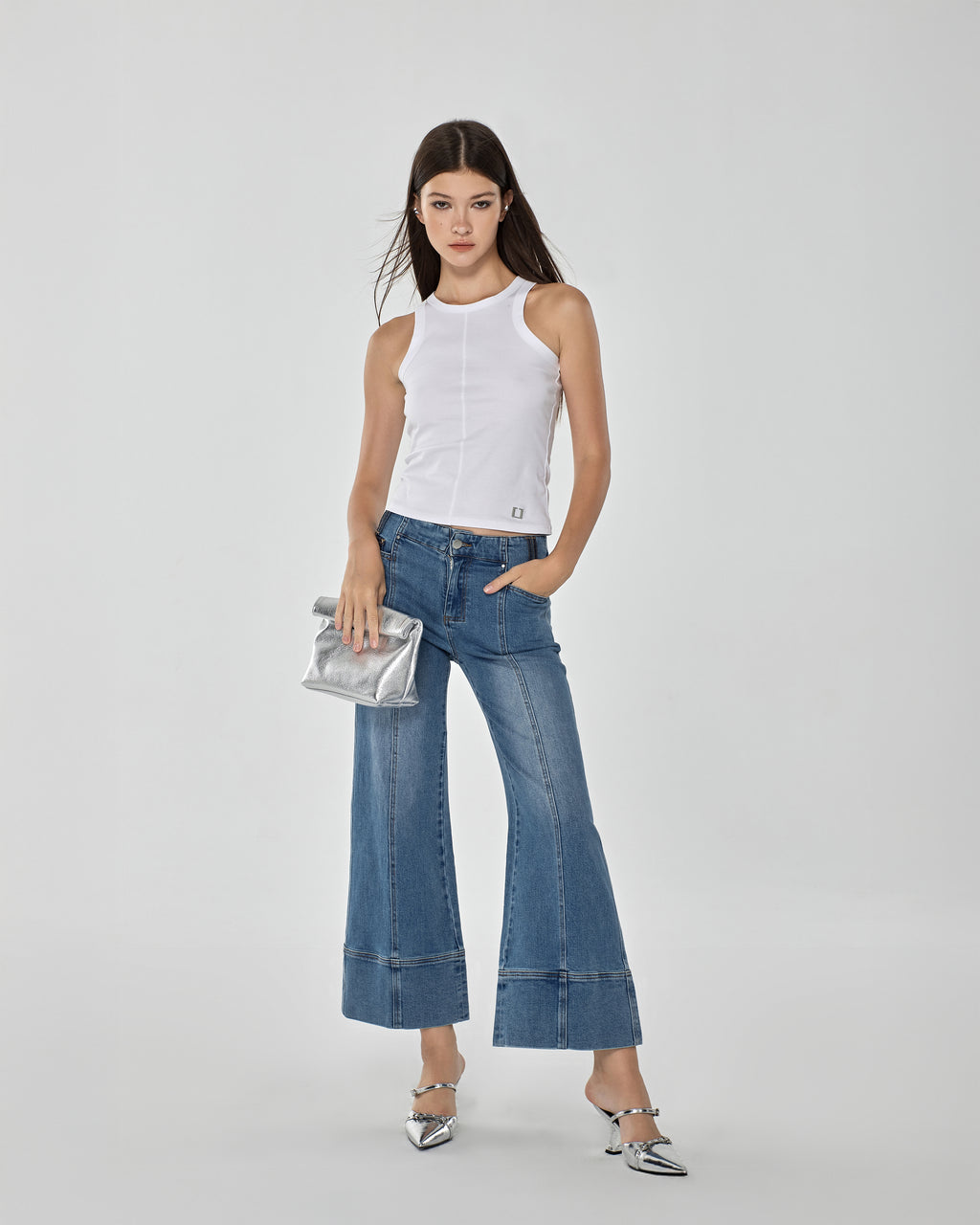 Juniper Deconstructive Long-Fiber Denim Jeans