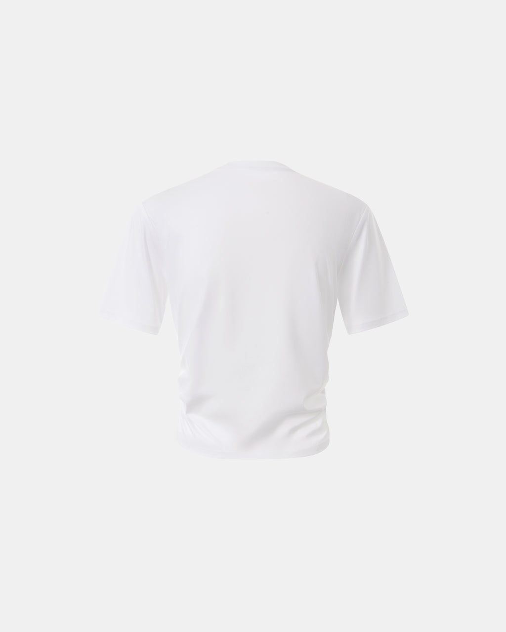 Luna Cropped Tee With U Buckle