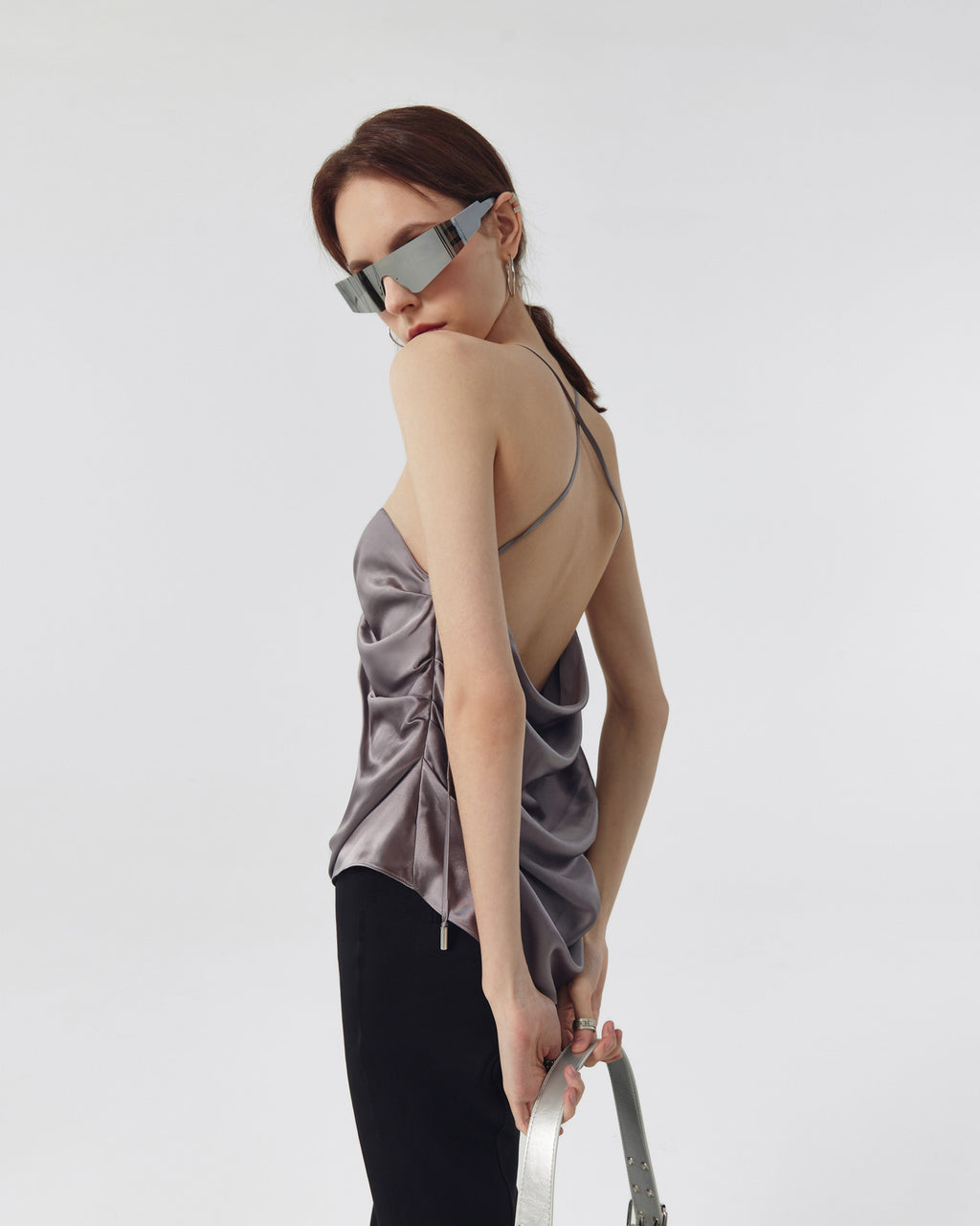 Aurora Open-Back Halter with U-Buckle