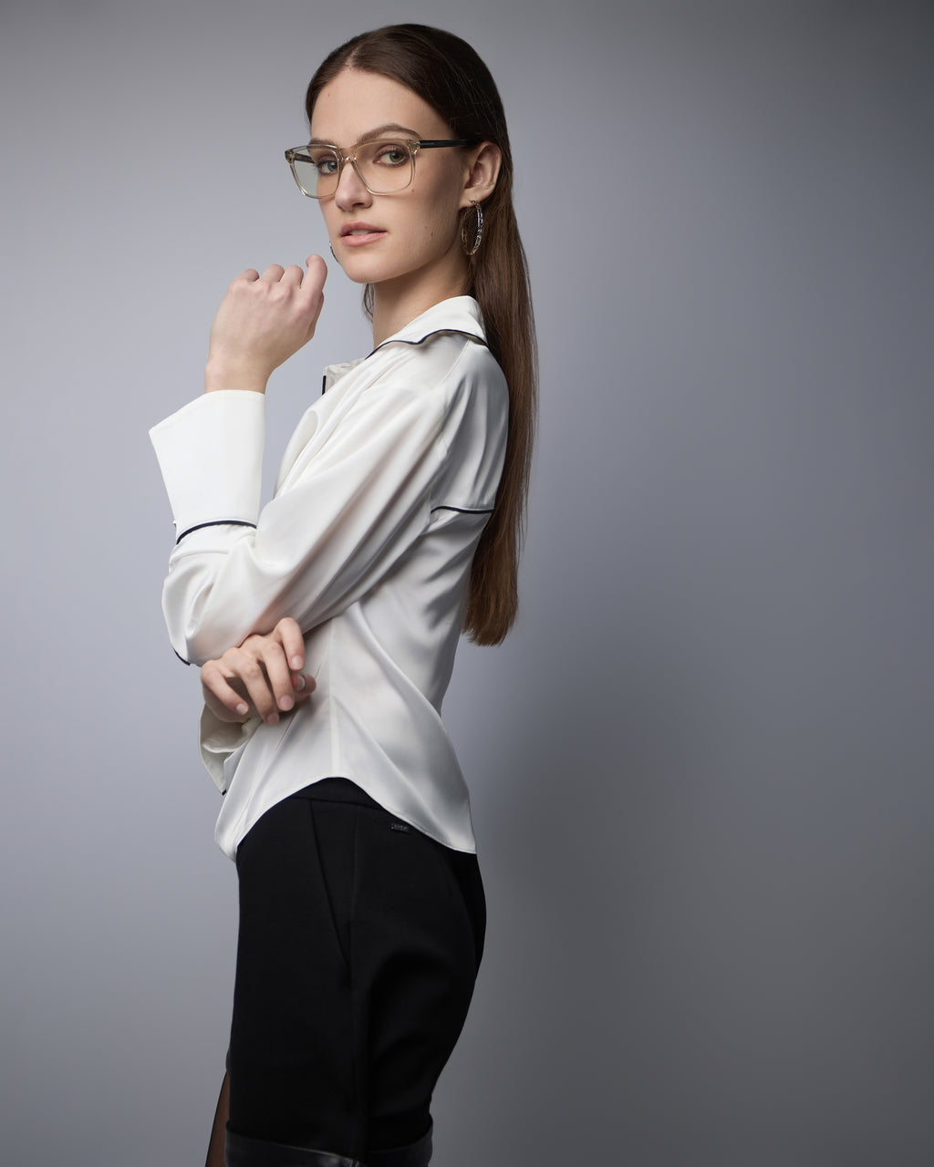 Selene Satin Shirt