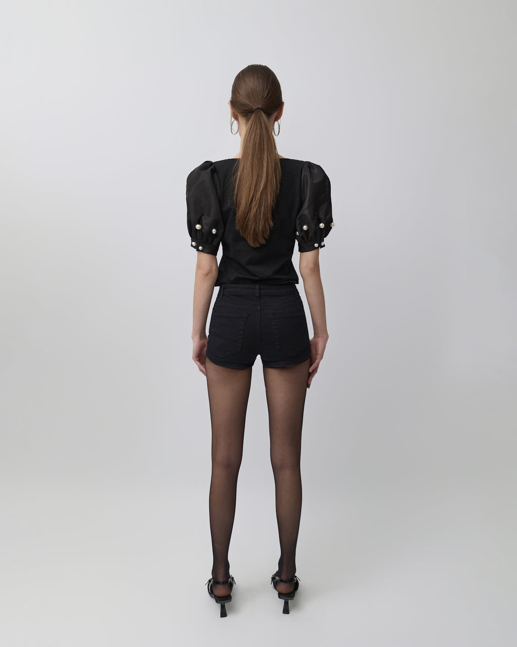Davina Pearl Embellished Tee