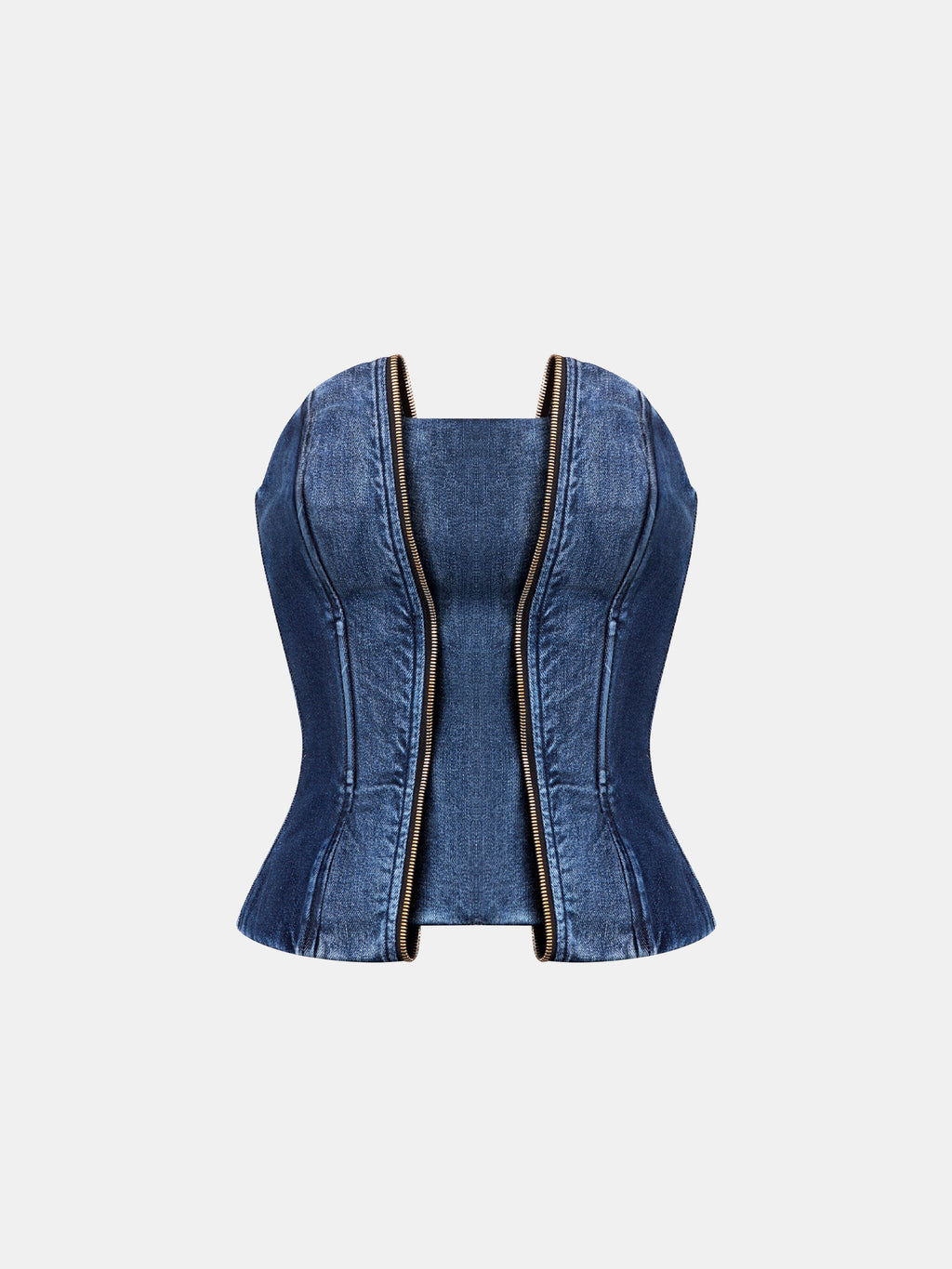 Echo Denim Bustier