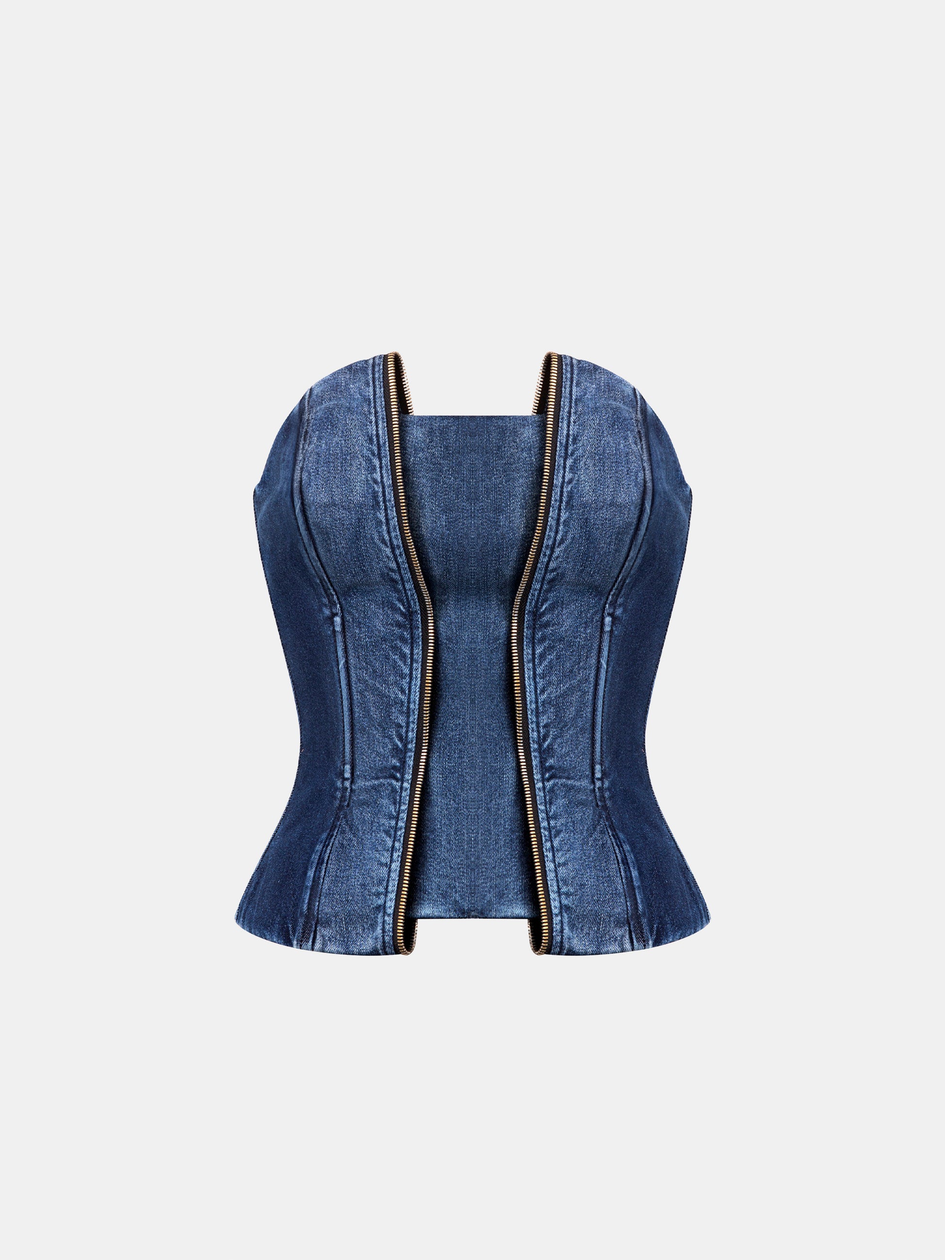 Echo Denim Bustier