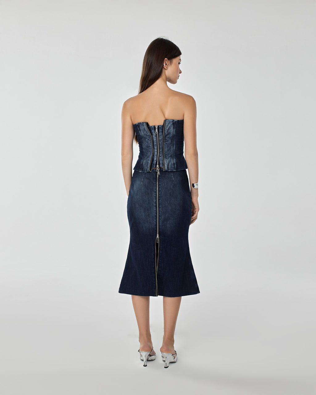 Echo Denim Bustier