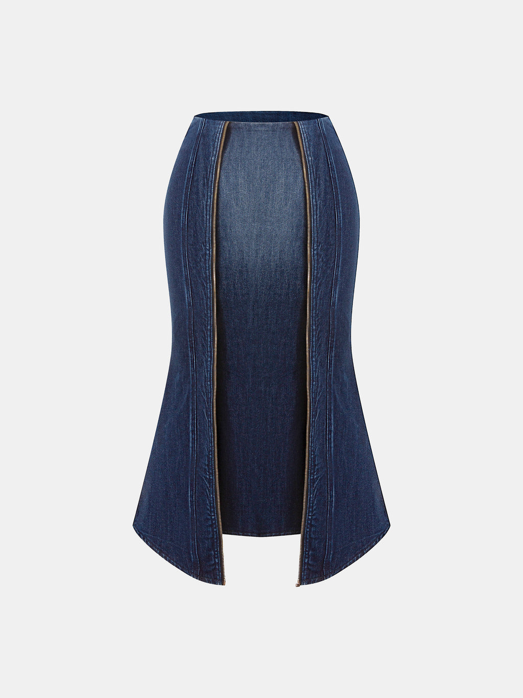 Astrid Denim Flats Skirt