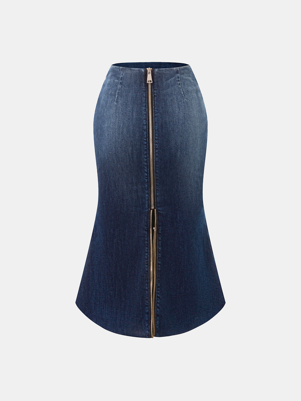 Astrid Denim Flats Skirt