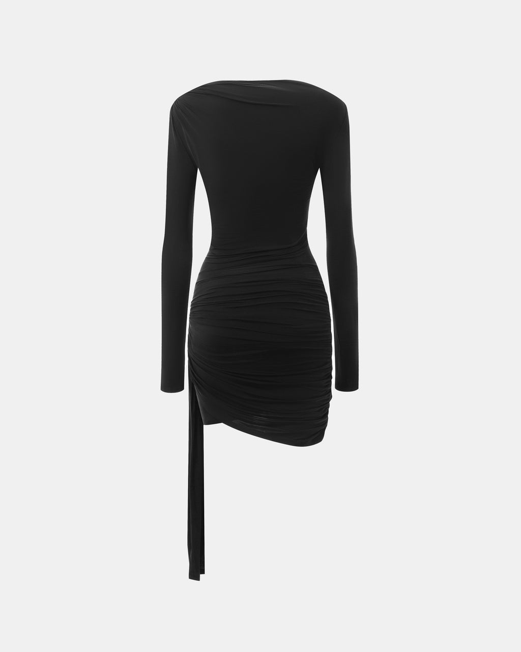 Eclipse Draped Dress with U Buckle