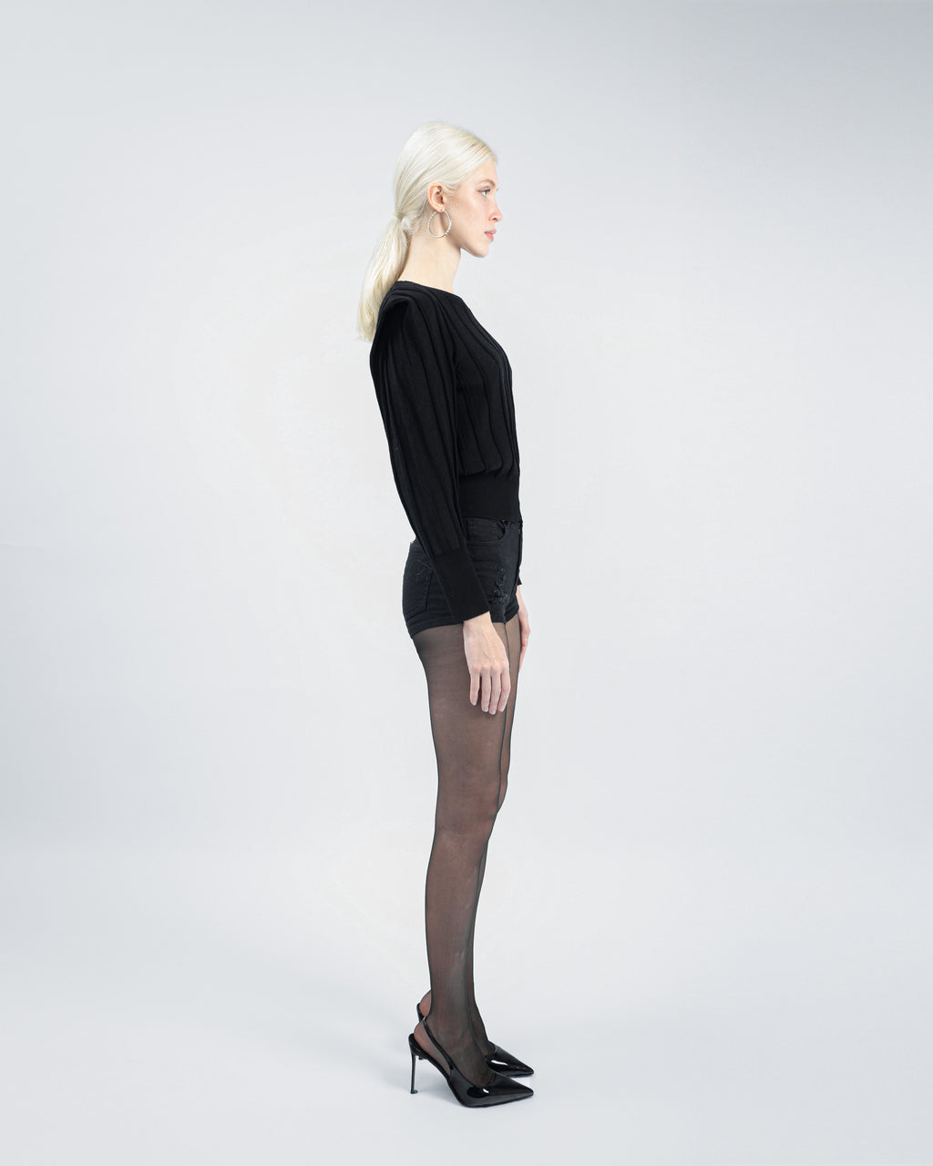 Nexus Shaped Shoulder Sweater
