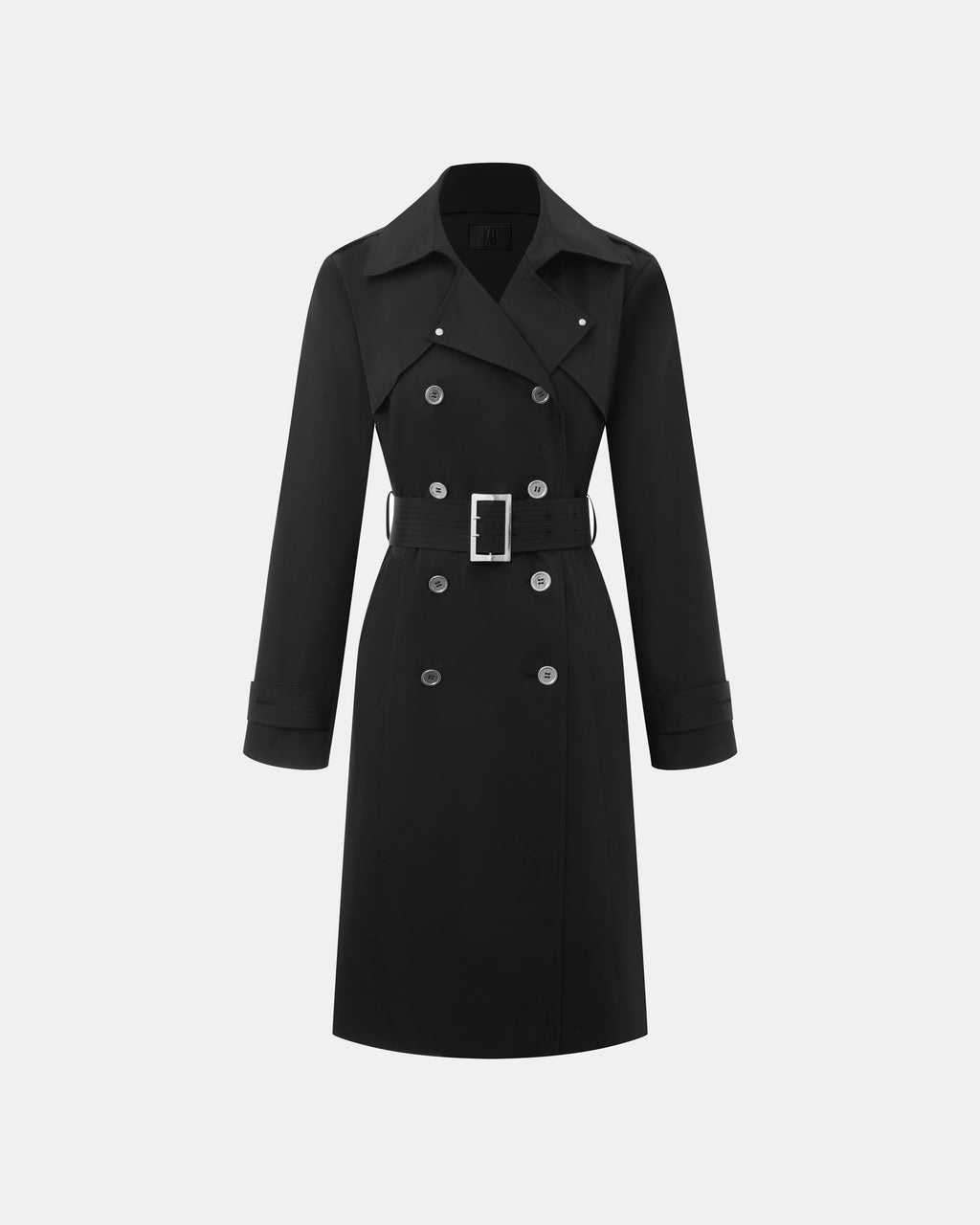 Lorenzo Double-Breasted Trench Coat