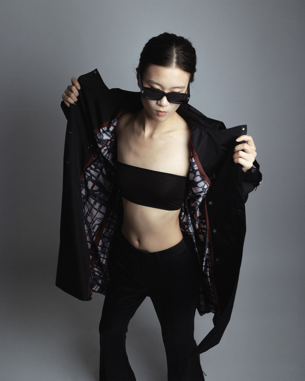 Lorenzo Double-Breasted Trench Coat